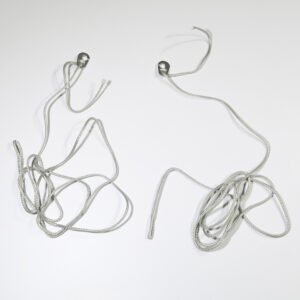 Accelerator line with snap hook